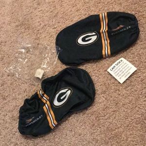 NWT Mirror GREEN BAY PACKERS “CAR SOCKS” Covers